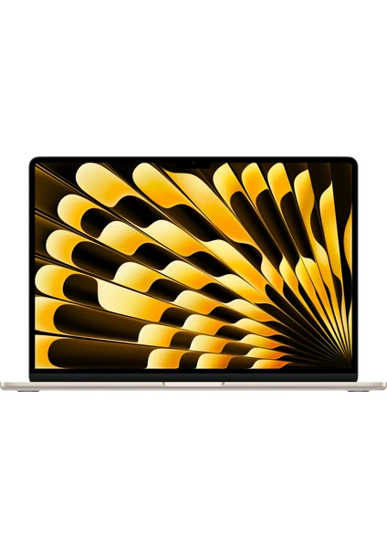 Apple MacBook Air M4 16GB 256GB SSD macOS 15" Taşınabilir Bilgisayar Yıldız Işığı MW1J3TU/A